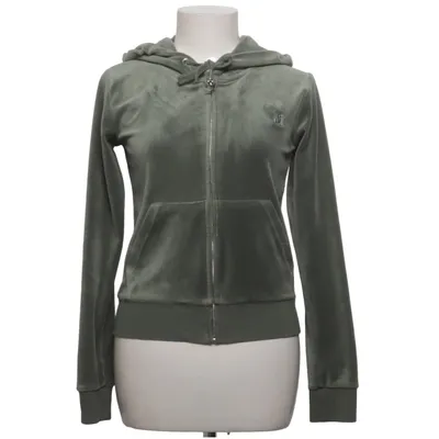 Hoodie (Green) from Juicy Couture Elastane, Polyester