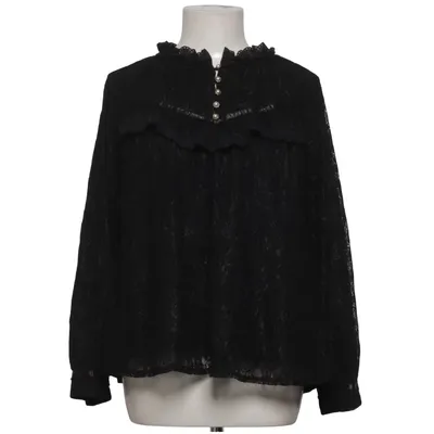 Bluse (Sort) fra Axes Femme Bomuld, Polyamid, Polyester, Viscose