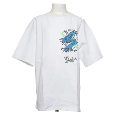 T-shirt (Blanc, Multicolore) de Zara Coton