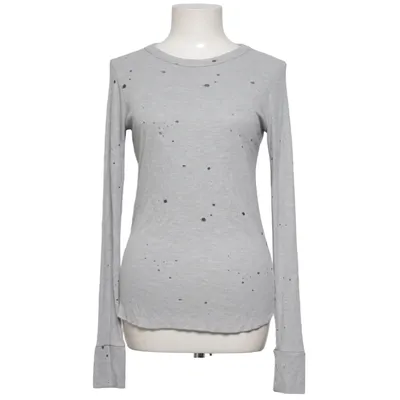 Long sleeve T-shirt (Gray) from Michael Lauren Elastane, Modal