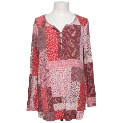 Blus (Röd, Rosa, Vit) från Maite Kelly x Bonprix Elastan, Viskos