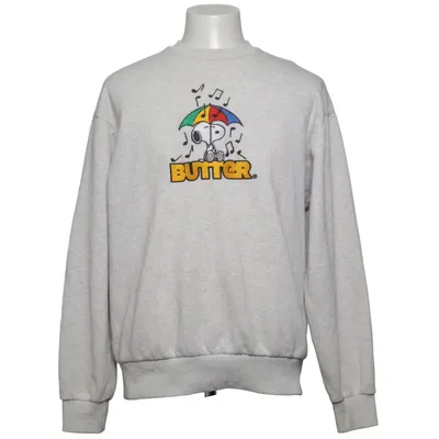 Sweatshirt (Grijs) van Buttergoods Katoen, Polyester