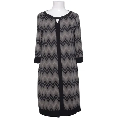 Kjole (Sort, Beige) fra Shelby & Palmer Elastan, Polyester