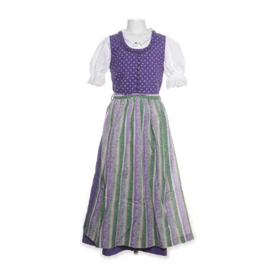 Dirndl (White, Multicolored) from Usar Grachten Cotton, Polyester