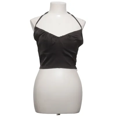 Halter neck top (Black) from Naanaa Elastane, Polyester