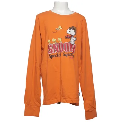 T-shirt à manches longues (Orange) de Snoopy Coton