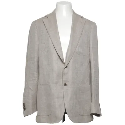 Blazer (Beige) from Suitsupply Cupro, Hemp, Polyester, Wool
