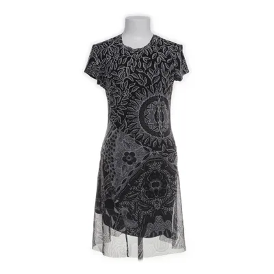 Jurk (Zwart, Wit) van Desigual Elastaan, Polyester, Viscose