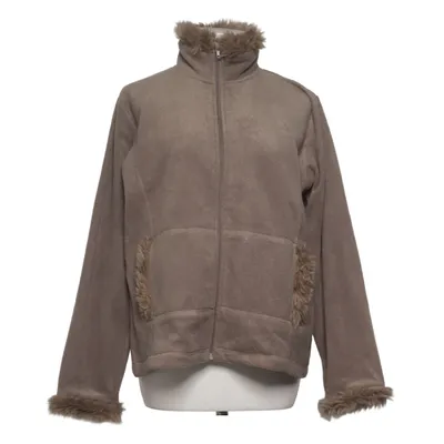 Shearling jas (Beige) van Blue Polyester