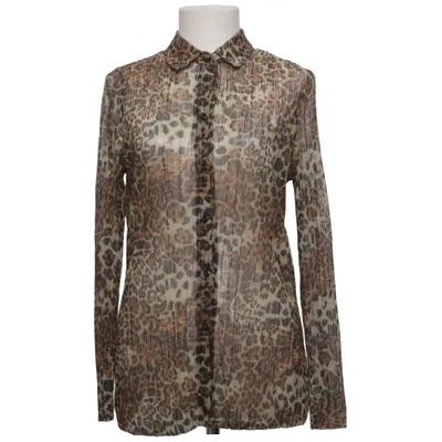 Blus (Brun, Svart, Beige) från Tu Woman Metallfiber, Polyester
