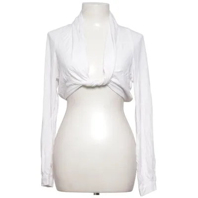 Crop top (White) from Akira Elastane, Polyester, Viscose