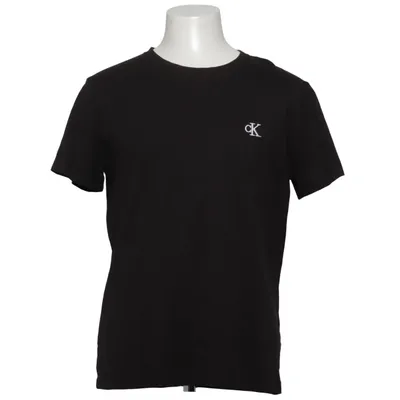 T-shirt (Zwart) van Calvin Klein Jeans Katoen