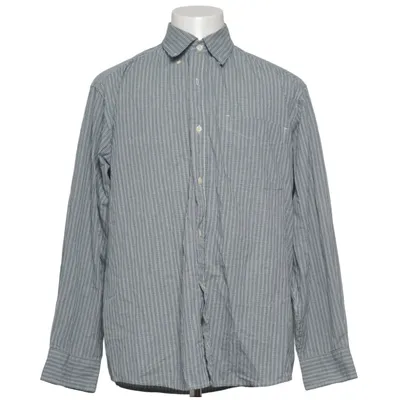Chemise (Vert, Blanc) de Basic Editions Coton, Polyester