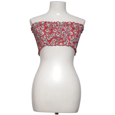 Tubtopp (Röd, Flerfärgad) från Gina Tricot