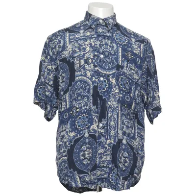 Short sleeve shirt (Blue) from Florentino Viscose
