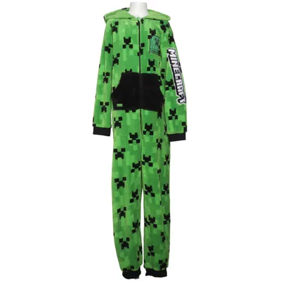 Onesie (Green, Black) from Minecraft Polyester