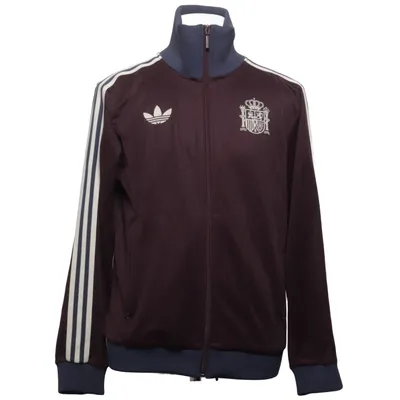 Veste de sport (Marron, Bleu) de Adidas Originals Coton, Élasthane, Polyester