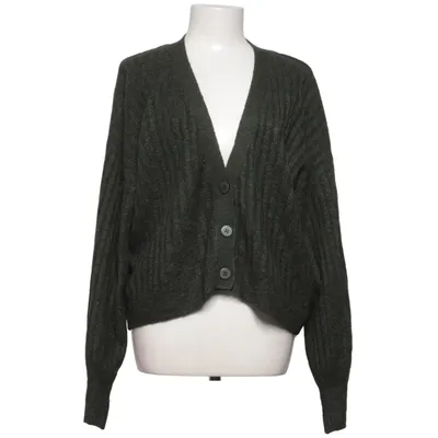 Cardigan (Vert) de Ichi Laine d'alpaga, Élasthane, Polyester