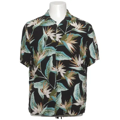 Chemise à manches courtes (Noir, Multicolore) de Urban Classics Viscose