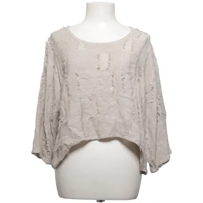Top (Beige) van Bohéme Linnen, Viscose