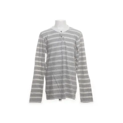 Långärmad t-shirt (Grå, Vit) från Scotch Shrunk Bomull
