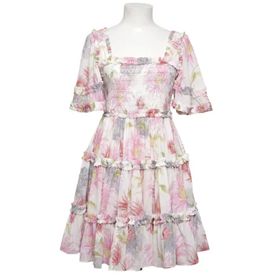 Kjole (Pink, Hvid, Flerfarvet) fra Needle & Thread Genanvendt polyester