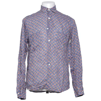 Shirt (Blauw, Oranje, Wit) van Soleiado Linnen