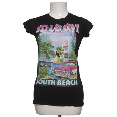 T-shirt (Svart) från Surf Style Bomull, Elastan