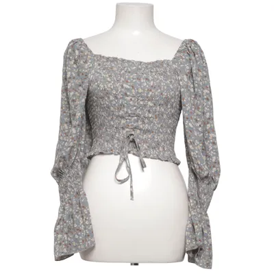 Crop top (Blue, Multicolored) from Venessa Nucci Polyester