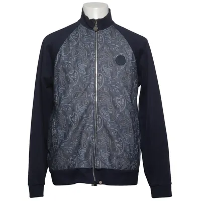 Sports jacket (Blue, Gray) from Pretty Green Cotton, Polyester