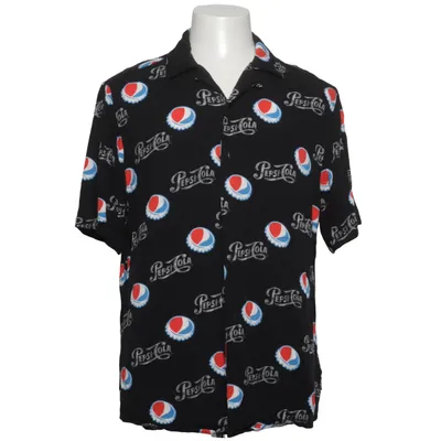 Short sleeve shirt (Black, Multicolored) from Pepsi Viscose