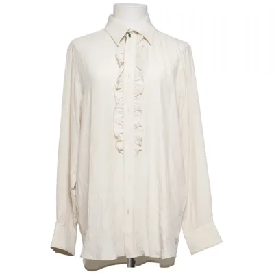 Blouse (Blouse 02 Tux Frill) from BLK DNM Acetate, Silk