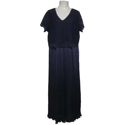 Evening gown (Blue) from Ellos Cotton, Polyamide, Polyester