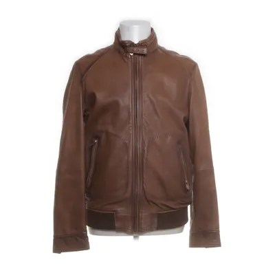 Läderjacka (Brun) från Massimo Dutti Skinn