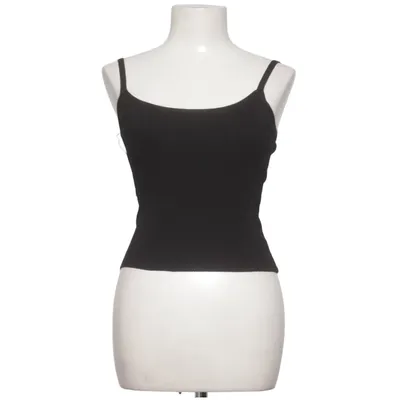 Tanktop (Zwart) van GiorGia Katoen, Viscose