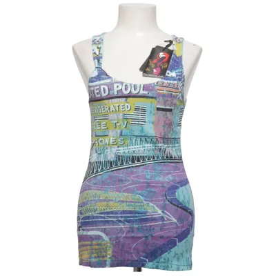 Tank Top (Blue, Purple, Multicolored) from Custo Barcelona Cotton