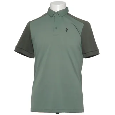 Polo (Vert, Orange) de Peak Performance Polyester recyclé
