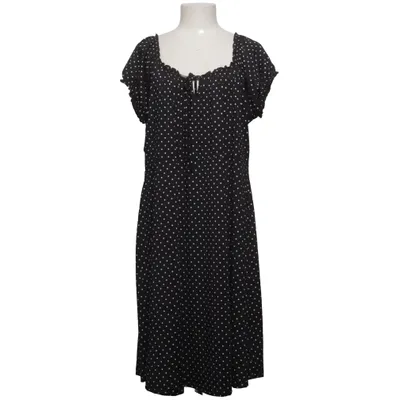 Dress (Black, White) from Happy Holly Elastane, Polyester
