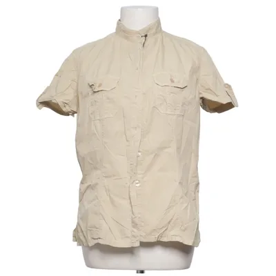 Short sleeve shirt (Beige) from Phard Cotton