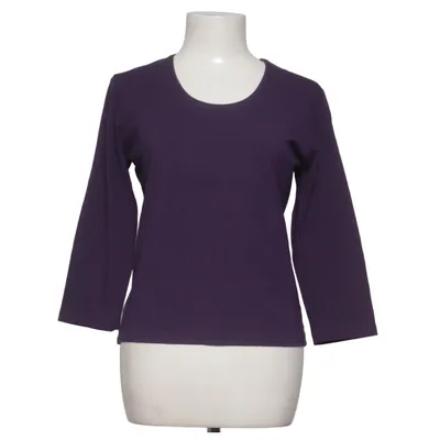 Langærmet t-shirt (Lilla) fra Kriss Elastan, Viscose
