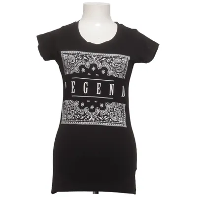 T-shirt (Sort, Hvid) fra DNGRS Bomuld