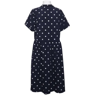 Klänning (Blå, Vit) från Name It Återvunnen polyester