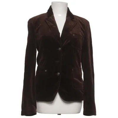 Blazer (Brown) from Orwell Cotton, Elastane