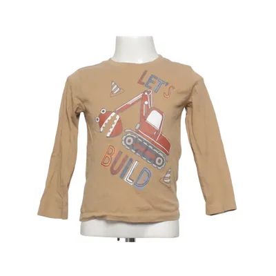 Lange mouwen shirt (Beige, Meerkleurig) van KiK Katoen