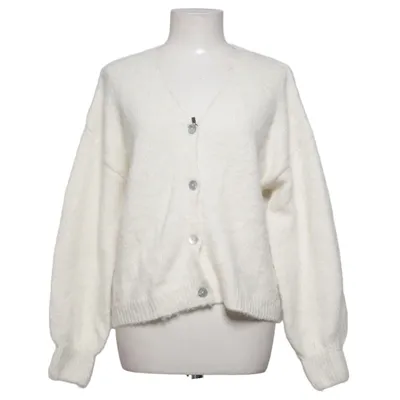 Cardigan (Hvid) fra Gusto Elastan, Polyester, Uld
