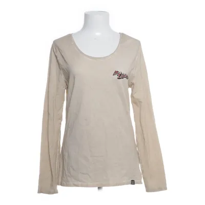 Long sleeve T-shirt (Beige, Multicolored) from Queen Kerosin Cotton, Elastane
