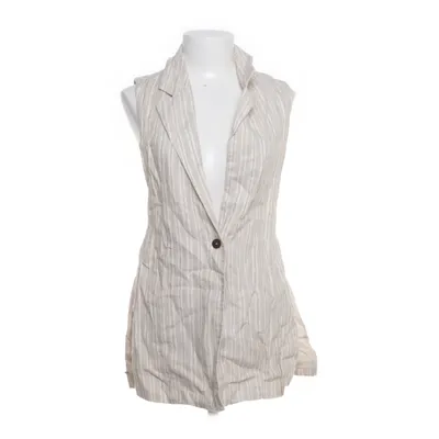 Kostuumgilet (Beige) van Trend by Captain Tortue Katoen, Linnen, Metallvezel, Viscose