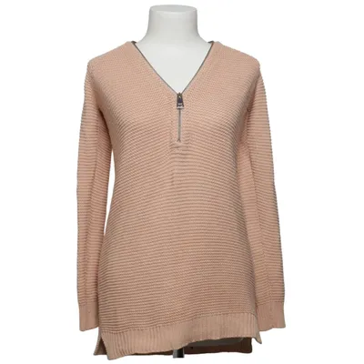 Strickpullover (Beige) von Mrs. Foxworthy Acryl, Baumwolle
