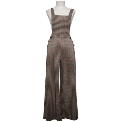 Overalls (Beige, Sort, Rød) fra Bershka