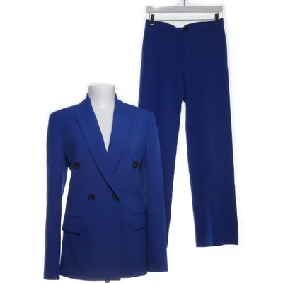 Kostym (Blå) från Zara Viskos, Elastan